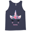 birthday unicorn family series mom Tank Top