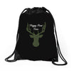happy new year Drawstring Bags