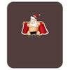 funny flashing naked nude christmas santa claus Mousepad