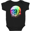 astronaut space cat new Baby Bodysuit