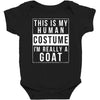 goat halloween costume Baby Bodysuit