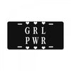 Girl Power License Plate