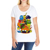 dq value menu Ladies Curvy T-Shirt