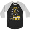 life is better1 3/4 Sleeve Shirt