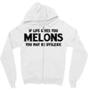 if life gives you melons Zipper Hoodie