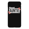 blessed aunitie with flower white color iPhoneX