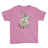 ghost just here for the boos Youth Tee