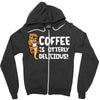 otter coffee Zipper Hoodie