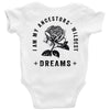 i am my ancestors' wildest dreams Baby Bodysuit