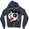 panda pirate Zipper Hoodie