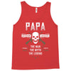 Papa The Man The Myth The Legend Tank Top
