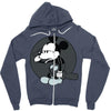 mickey mouse suicide Zipper Hoodie