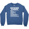rules for dating my daughter Crewneck Sweatshirt