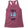 peanut butter and jelly   bff Racerback Tank