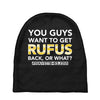 You Guys Want To Get Rufus Back or What Sametimeless Baby Beanies