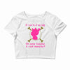 Tony Tony Chopper One Piece Crop Top