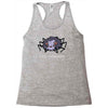 people scare me Racerback Tank