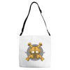 deco gasmask Adjustable Strap Totes
