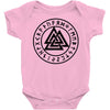 valhalla rune Baby Bodysuit