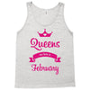 queens are born in february Tank Top