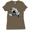lion pc Ladies Fitted T-Shirt