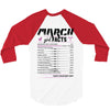 March Girl Facts Aries 3/4 Sleeve Shirt