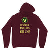 milk and eggs Unisex Hoodie