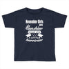 Noveber Girls Are Sunshine Mixed With A Little Hurricane Toddler T-shirt
