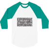 i love the smellof burnt rubber 3/4 Sleeve Shirt