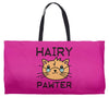 funny cat Weekender Totes