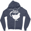 chicken butt Zipper Hoodie
