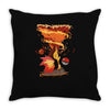 fire storm Throw Pillow