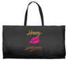 happy halloween new Weekender Totes