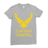 captain marvel 4 Ladies Fitted T-Shirt