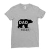 dad bear Ladies Fitted T-Shirt