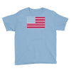 usa flag navy american Youth Tee