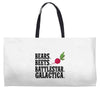 bears beets battlestar galactica Weekender Totes