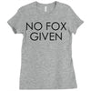 no fox given Ladies Fitted T-Shirt