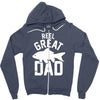 reel great dad Zipper Hoodie