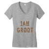 I am Groot Women's V-Neck T-Shirt