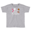 peace love rabbits Toddler T-shirt