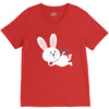 gym rabbit V-Neck Tee