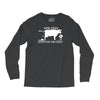 vegetarier mein essen schei&szlig;t Long Sleeve Shirts