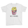 Burger and Fries Best Friends Youth Tee