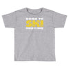 born to ski forced to work Toddler T-shirt