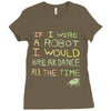 breakdance Ladies Fitted T-Shirt