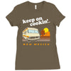 keep on cookin' new mexico Ladies Fitted T-Shirt