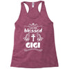 I Am One Blessed Gigi Racerback Tank