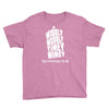 wibbly wobbly timey wimey talk whovian to me Youth Tee