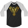 Phoenix Tribal Bird 3/4 Sleeve Shirt